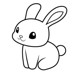 Dessin facile lapin