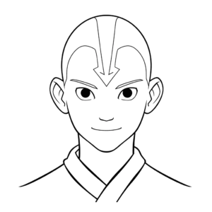 Dessin facile avatar le dernier maître de l'air