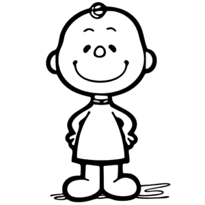 Dessin facile charlie brown les peanuts