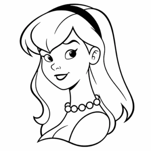 Dessin facile daphne blake scooby-doo