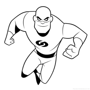 Dessin facile frozone les incroyables