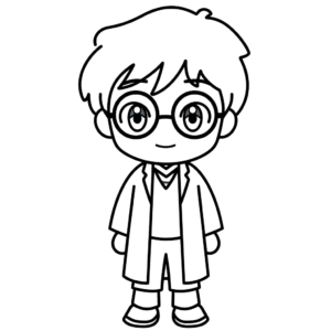 Dessin facile harry potter