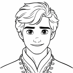 Dessin facile kristoff la reine des neiges