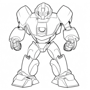 Dessin facile transformateurs bourdon