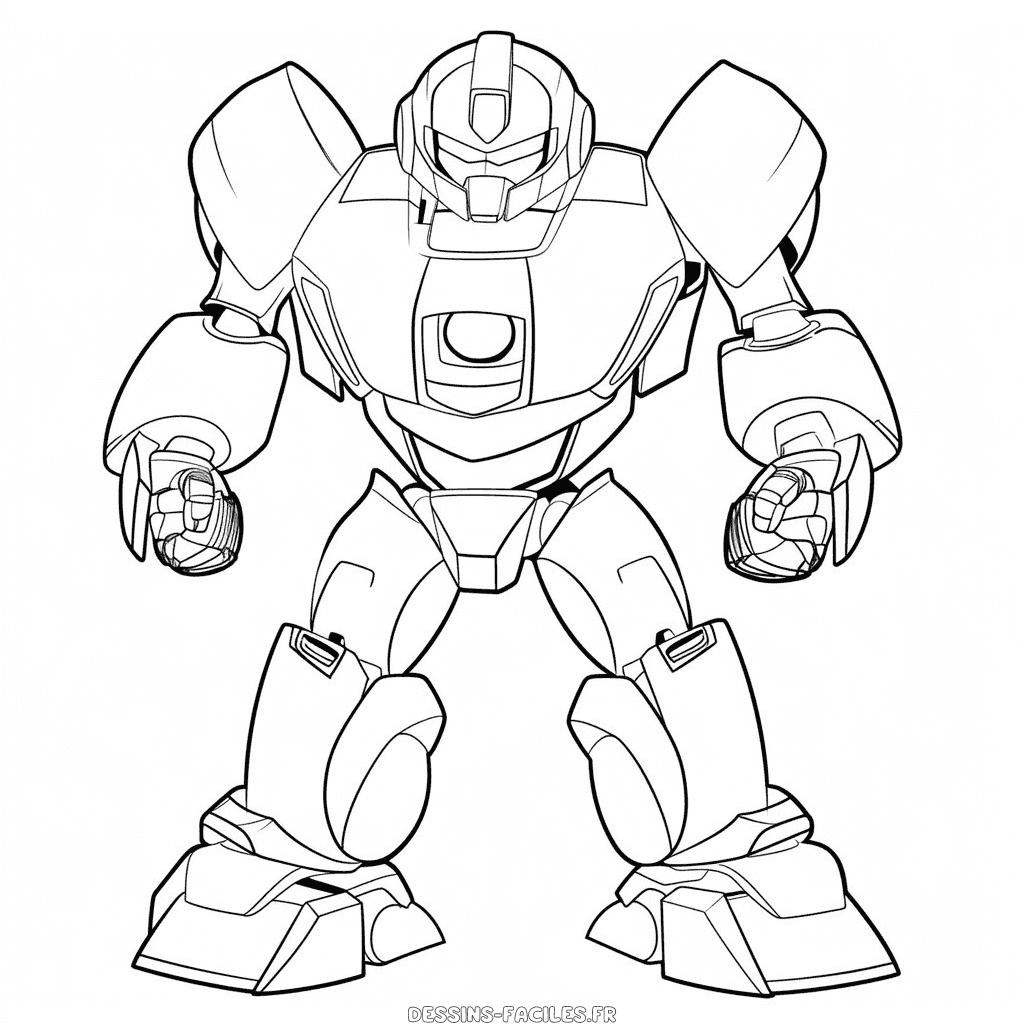 Dessin facile transformateurs bourdon