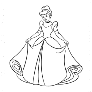 Dessin Facile Cendrillon Disney