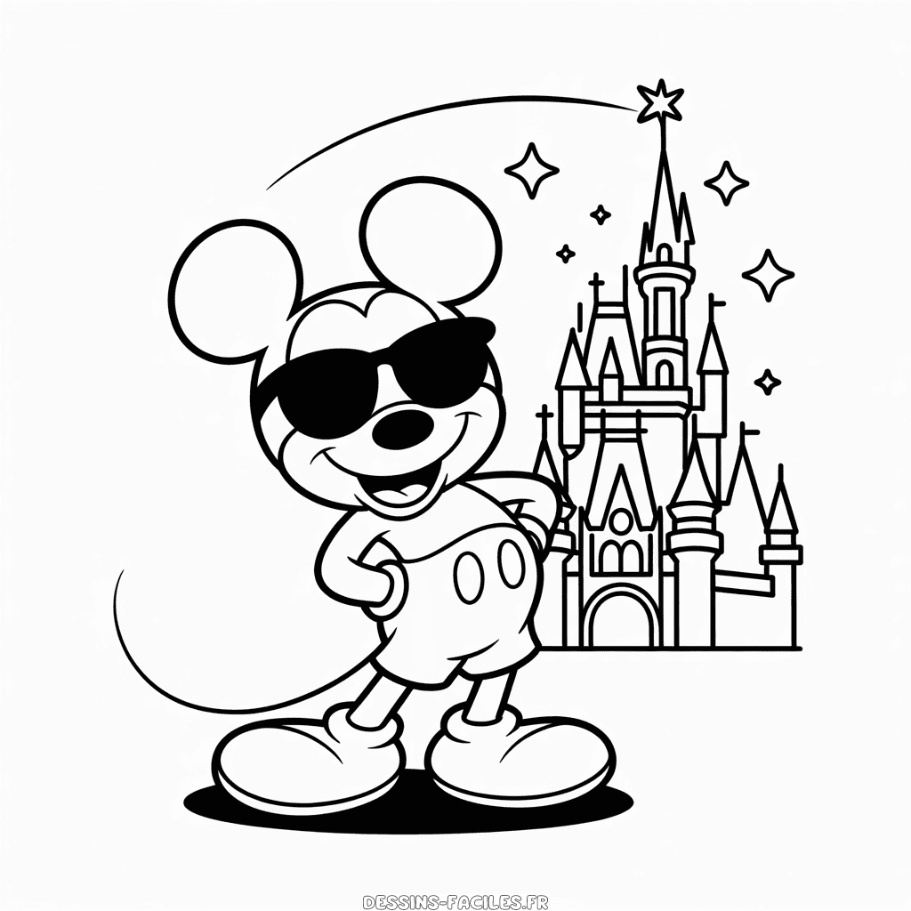 Dessin Facile Génial Disney