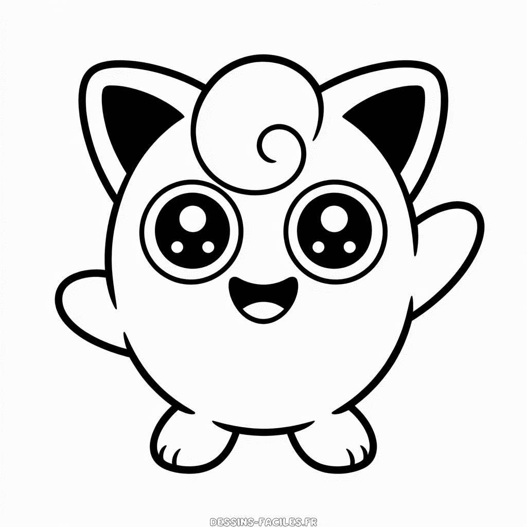 Dessin Facile Mignon Rondoudou
