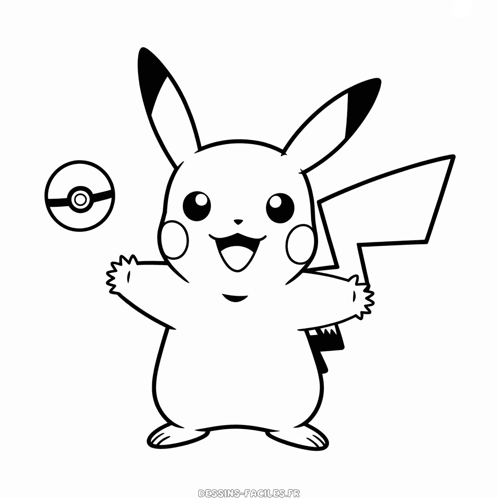 Dessin Facile Pokémon Basique