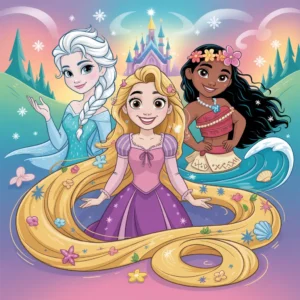 Dessins Faciles Princesses Disney