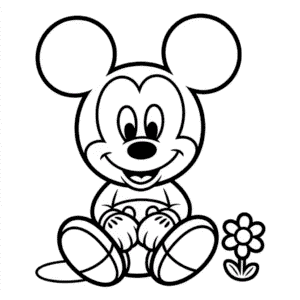 Dessin Facile Mignon Mickey