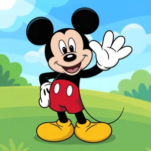 Dessins Faciles Mickey Mouse