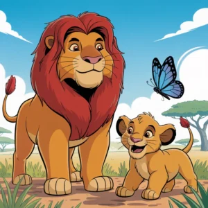 Dessins Faciles Le Roi Lion