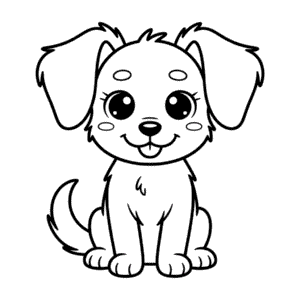 Dessin Facile Chien Animé