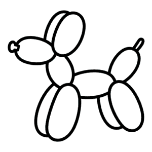 Dessin Facile Chien Ballon