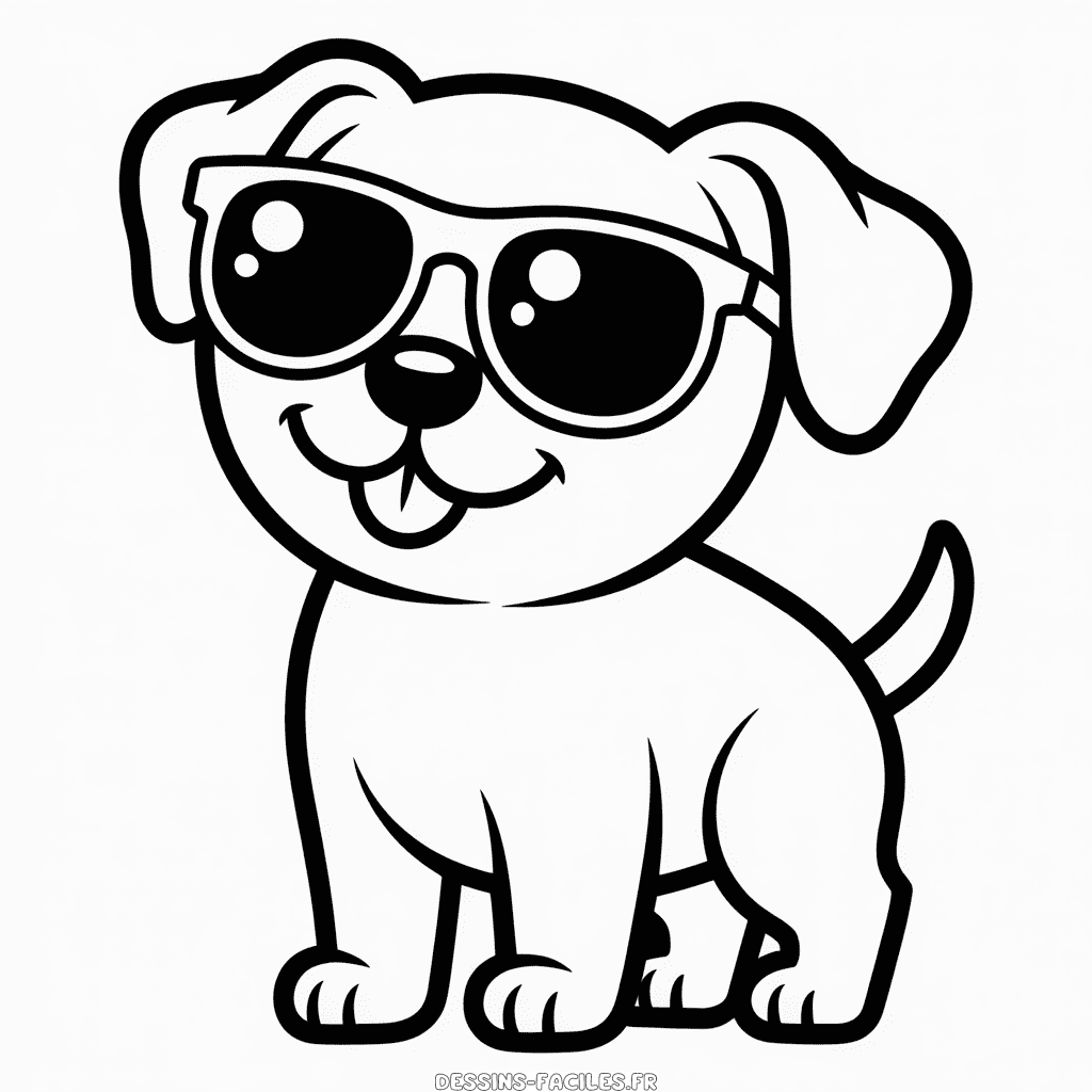 Dessin Facile Chien Impressionnant