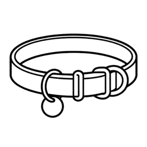Dessin Facile Collier pour Chien