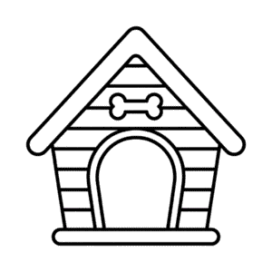 Dessin Facile Maison de Chien