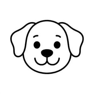 Dessin Facile Tête de Chien