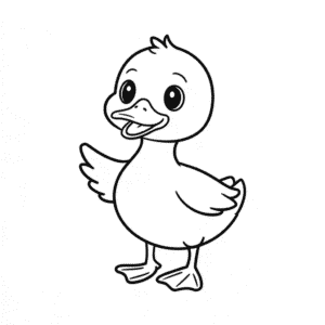 Dessin Facile Canard Mignon