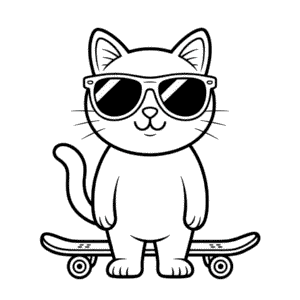 Dessin Facile Chat impressionnant