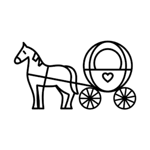 Dessin Facile Cheval et calèche