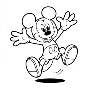 Dessin Facile Dessin Animé Mickey