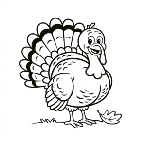 Dessin Facile Dinde de film d'animation