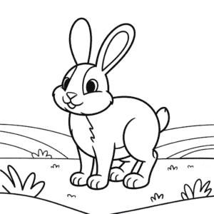 Dessin Facile Lièvre Jack