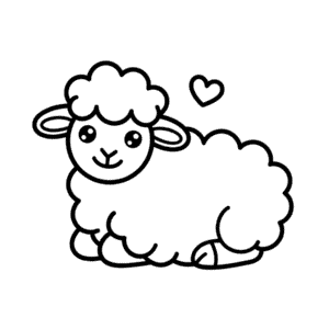 Dessin Facile Mouton Mignon