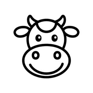 Dessin Facile Nez de vache