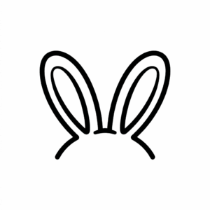 Dessin Facile Oreilles de lapin