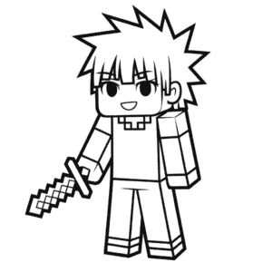 Dessin Facile Anime Minecraft