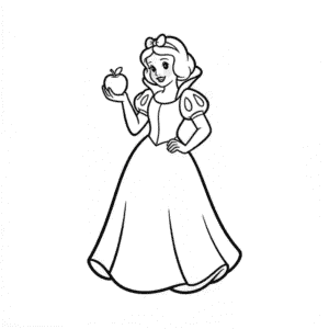 Dessin Facile Art des Princesses Disney