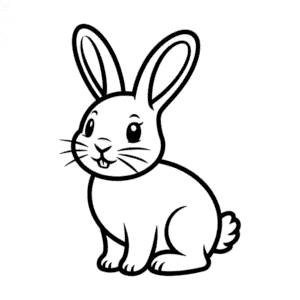 Dessin Facile Beau lapin