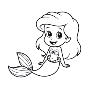 Dessin Facile Chibi Ariel