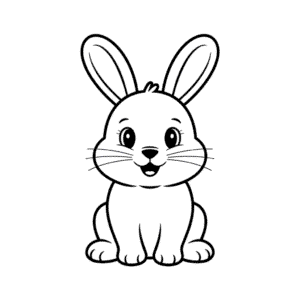 Dessin Facile Lapin mignon