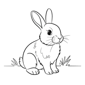 Dessin Facile Lapin réaliste