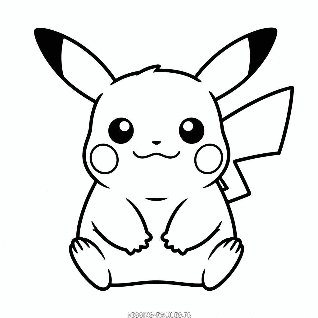 Dessin Facile Pikachu Dodu