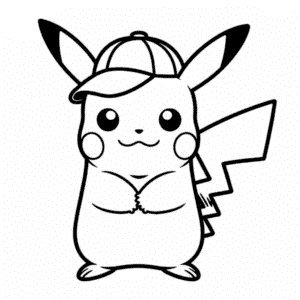Dessin Facile Pikachu Gangster