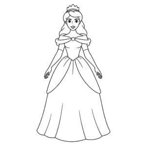 Dessin Facile Princesse Disney réaliste