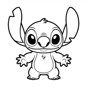 Dessin Facile Stitch Chibi