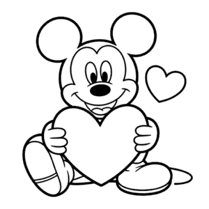 Dessin Facile Aime Mickey