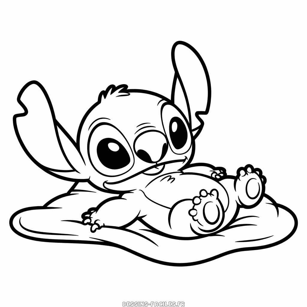 Dessin Facile Bébé Stitch