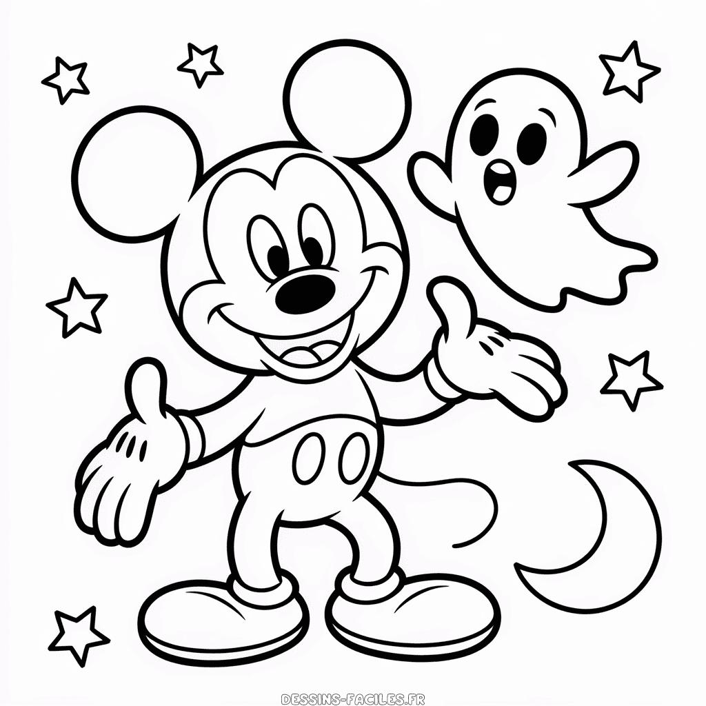 Dessin Facile Effrayant Halloween