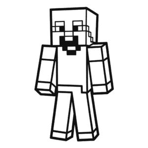 Dessin Facile Personnage Minecraft