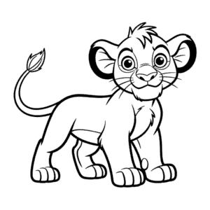 Dessin Facile Roi Lion Original