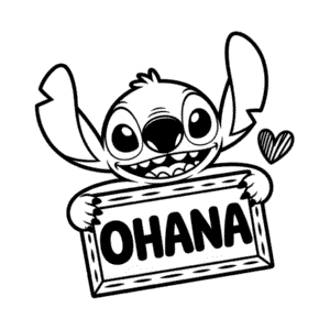 Dessin Facile Stitch Ohana