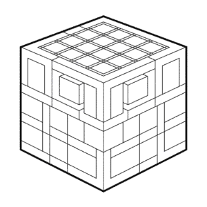 Dessin Facile Table de Craft Minecraft