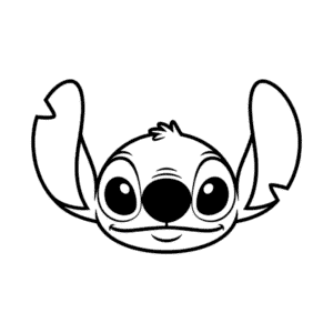 Dessin Facile Tête de Stitch